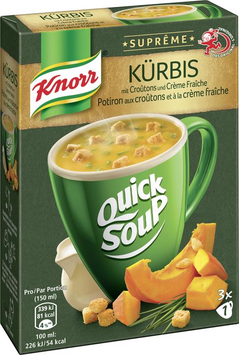 Kürbis, Croûtons