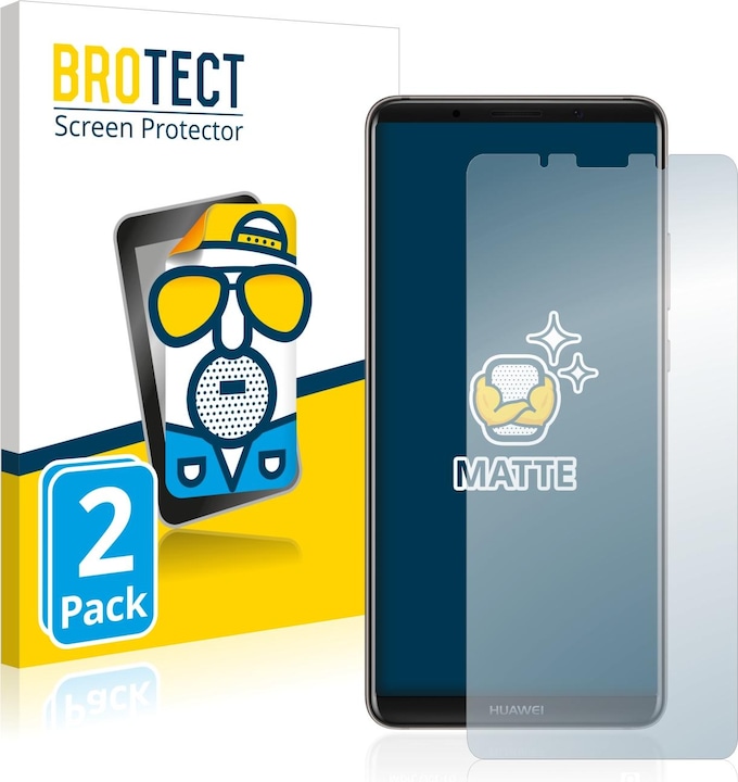 Produktbild BROTECT Entspiegelungs-Schutzfolie Displayschutz Matt (2 Stück, Huawei Mate 10 Pro)