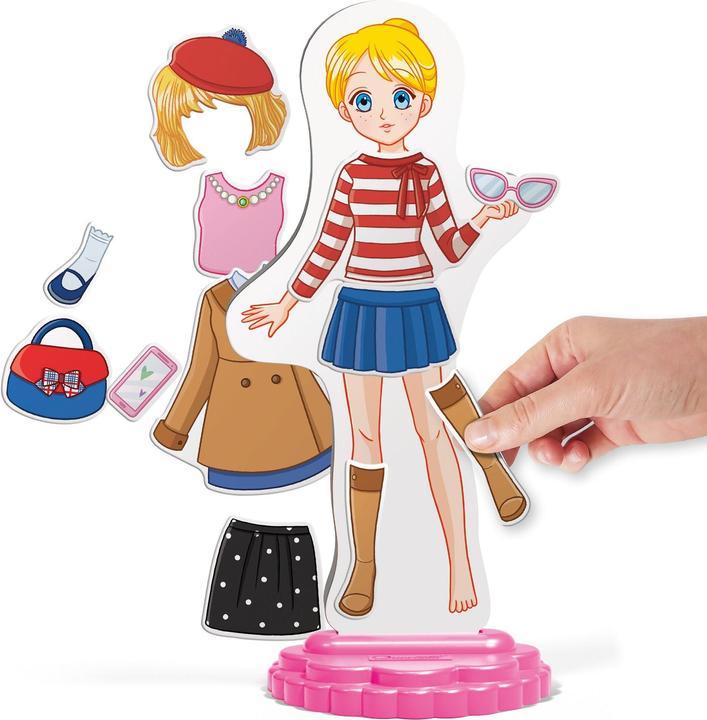 Actual product image Quercetti Magnetic Mosaic Fashion Anna 2925