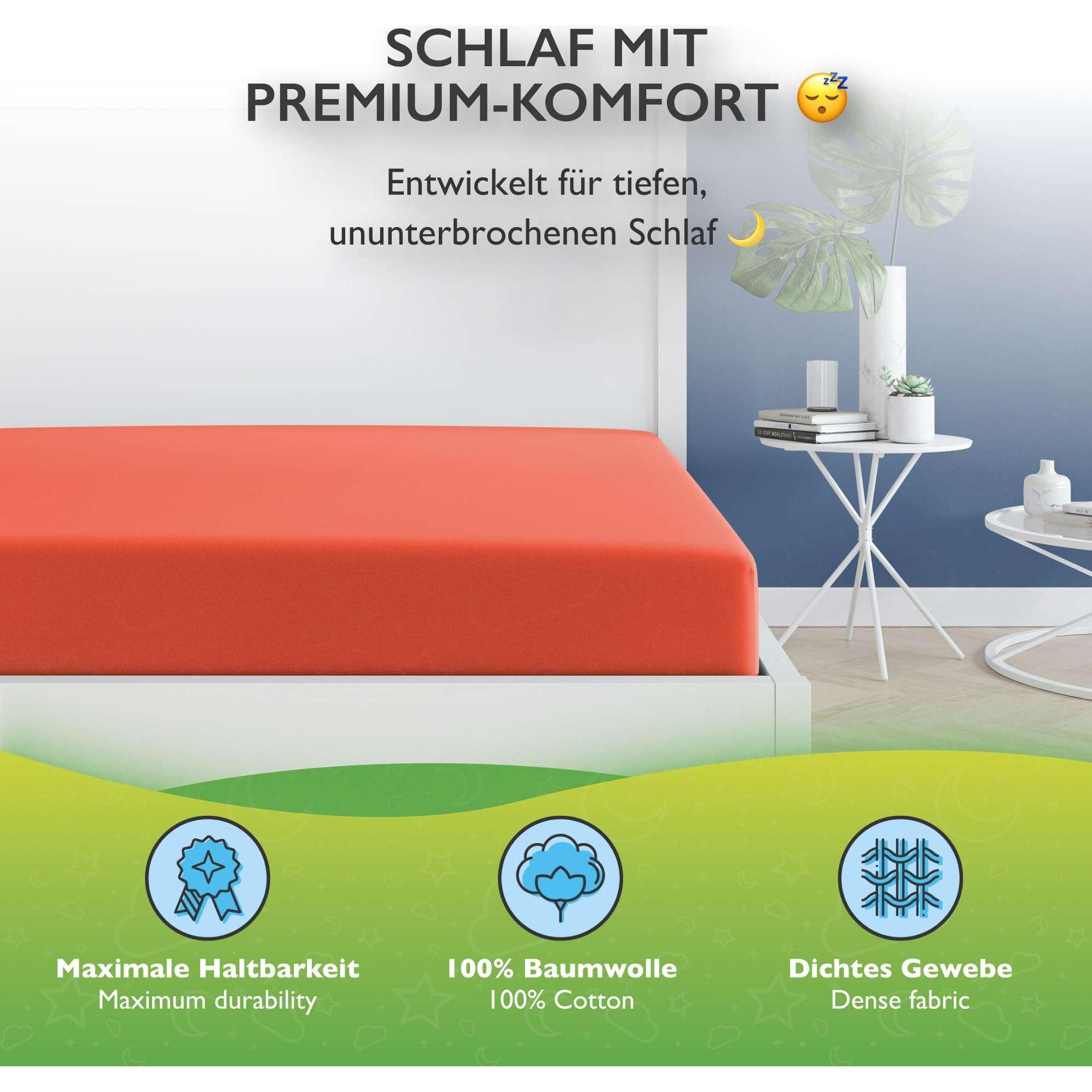 Thumbnail - Etérea, Fixleintuch, Comfort Jersey Topper (180 x 200 cm, 200 x 200 cm)