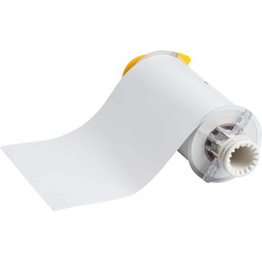Brady, Etiketten, B85-178x254-595-WT, Vinyl-Etiketten, Weiss, glänzend, 177.80 x 254.00 mm, permanent (60 E.)
