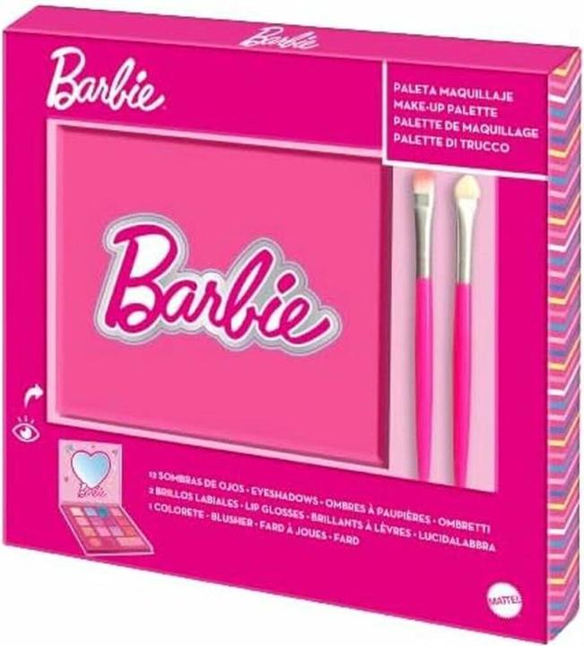 Actual product image Barbie Kids Eyeshadow And Lip Gloss Set 1 Unit
