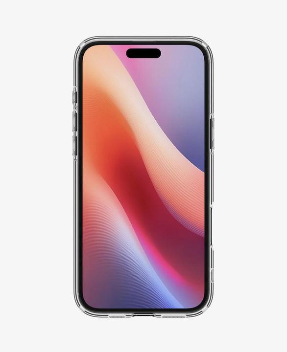 Actual product image Spigen Ultra Hybrid iPhone 16 Plus crystal clear ACS08069 (Apple iPhone 16 Plus)