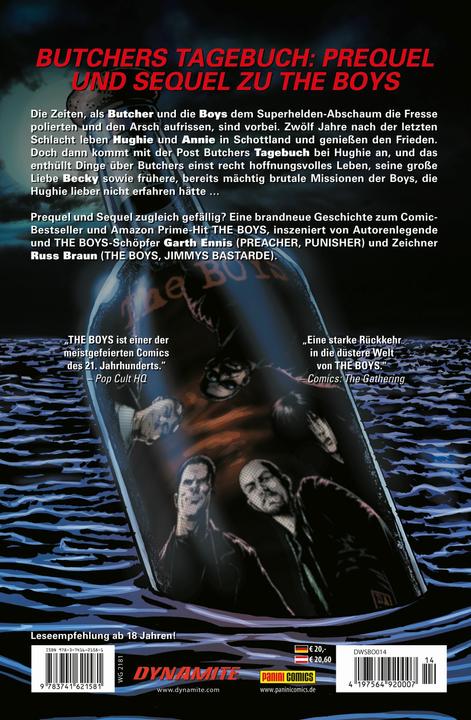 Immagine prodotto Panini The Boys (Tedesco, Garth Ennis, Russ Brown, 2021)