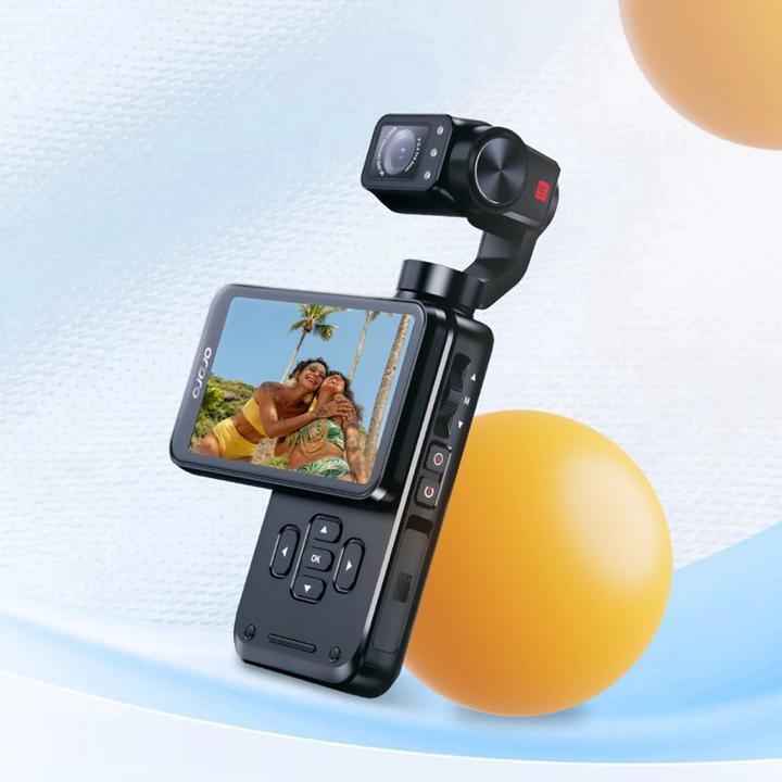 Actual product image NoName Ordro Pocket M5 3-Axis Gimbal Camera, 5K, for Vlogging and YouTube – Black (8 Mpx)