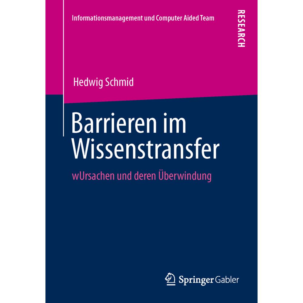 Barrieren im Wissenstransfer, Fachbücher