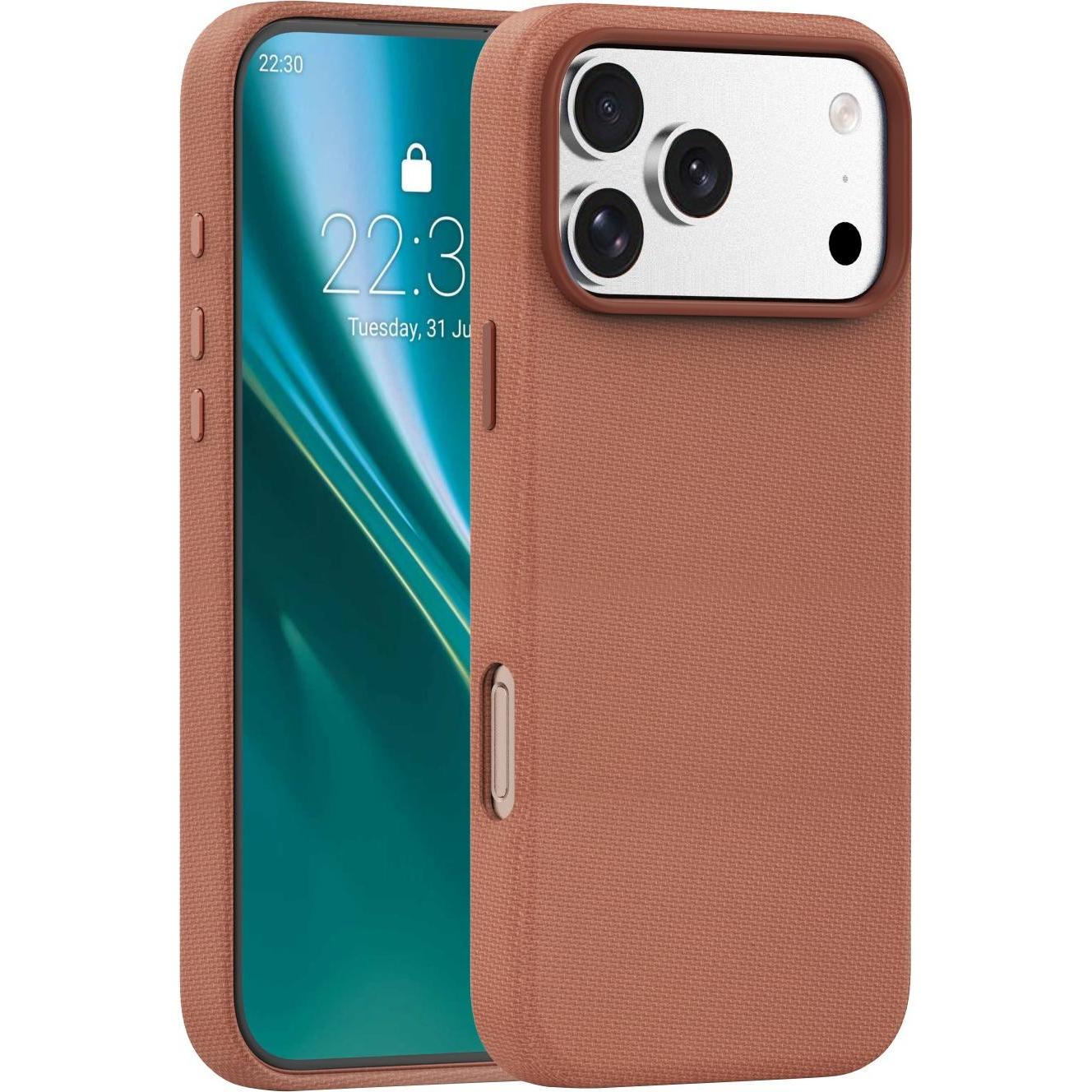 Etteri Elegant Mag case for iPhone 17 Pro Max 6,9" brown (Apple iPhone 17 Pro Max), Cover smartphone, Marrone