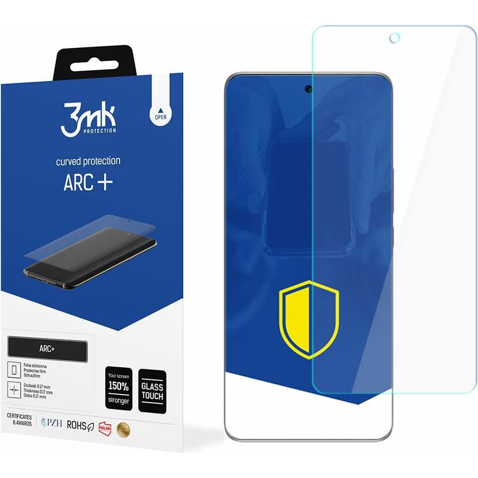 3MK ARC+ (1 Stück, Honor 60 Pro), Smartphone Schutzfolie