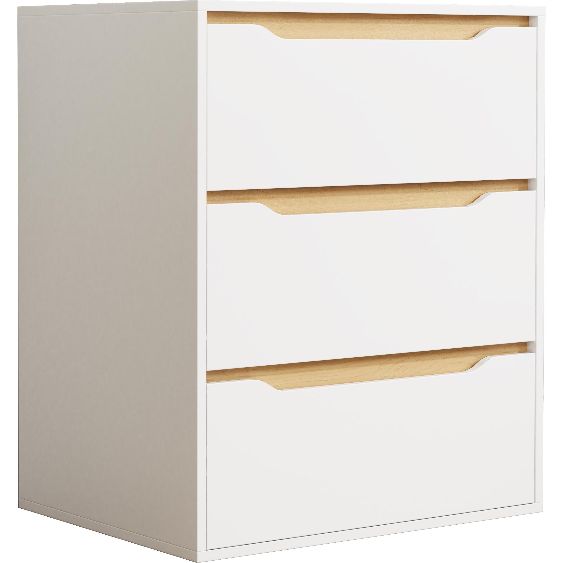 VCM, Kommode + Sideboard, Sideboard Nachttisch Schublade Malira L