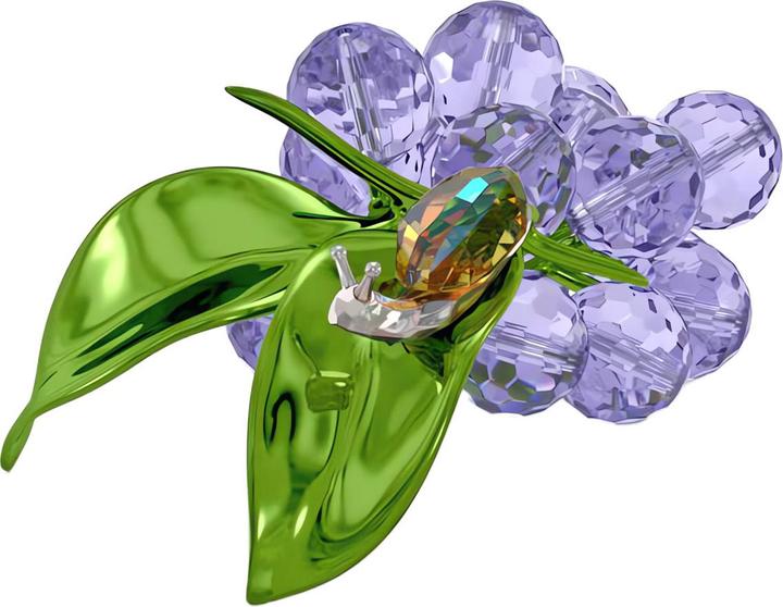 Actual product image Swarovski Idyllia snail and blueberries