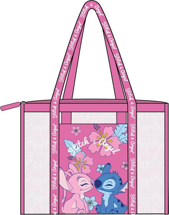 Image du produit Disney Stitch & Angel mesh beach bag