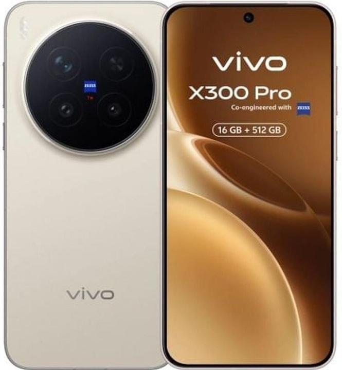 Image du produit Vivo X300 Pro EU (512 Go, Dune Brown, 6.78", SIM + eSIM, 5G)
