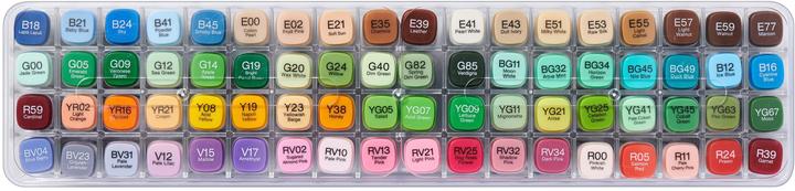 Image du produit Copic Marqueurs graphiques Classic Set C, 72 pièces (72x)