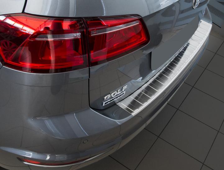 Actual product image Avisa Stainless steel bumper protection for VW Golf Sportsvan from 2014 until today (Rear)