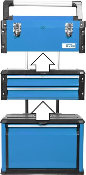 Actual product image Güde Werkzeugtrolley GWZT 21 (3 pieces)
