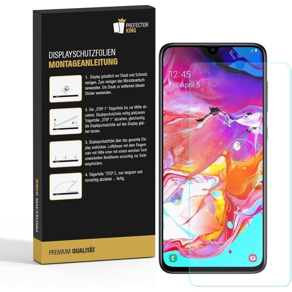 Thumbnail - Protectorking 4x Premium Displayschutzfolie Matt Entspiegelt (4 Stück, Samsung Galaxy A70), Smartphone Schutzfolie