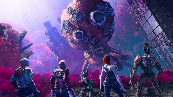 Actual product image Square Enix Marvel's Guardians of the Galaxy (PS4, FR)