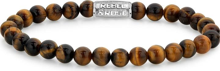Produktbild Rebel & Rose Stones Only Tiger Lily Bracelet (19 cm, Edelstahl)