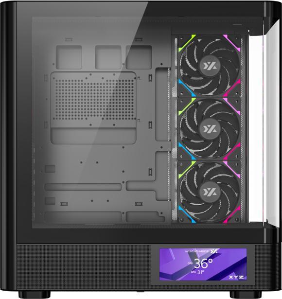 Produktbild xyz X-CS-QUANTUMPRO-B (mATX, ATX, Mini-ITX)