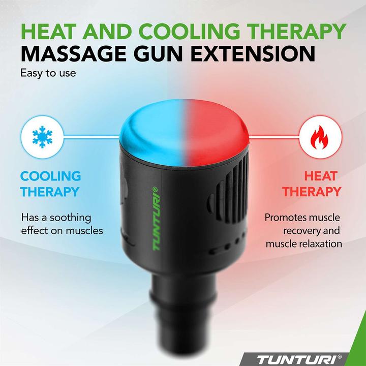 Actual product image Tunturi Attachment for massage gun, heat and cold