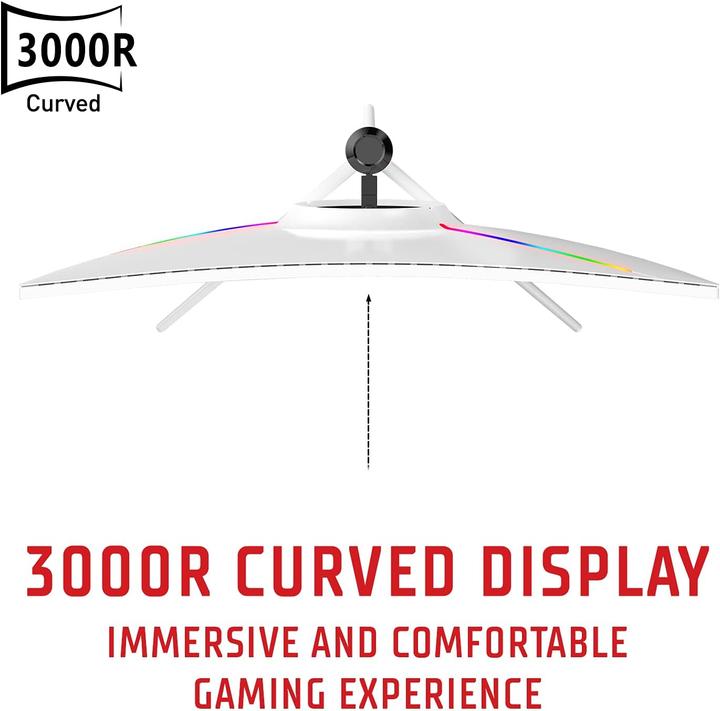 Produktbild Itek Ecran incurvé 39" GGC Quad HD (Blanc) 165Hz (2560 x 1440 Pixel, 38.50")