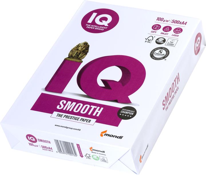 Image du produit Mondi Papier de bureau premium IQ Selection Smooth (100 g/m², 500 x, A4)