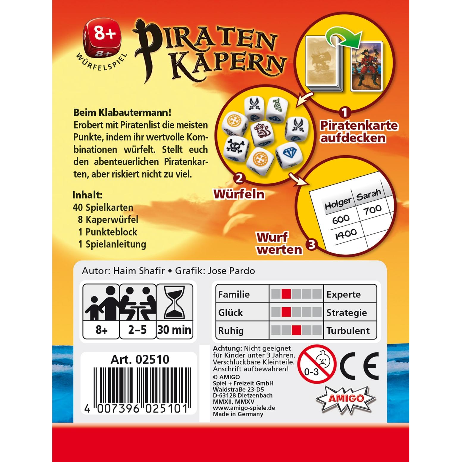 Thumbnail - Amigo Piraten Kapern (Deutsch)