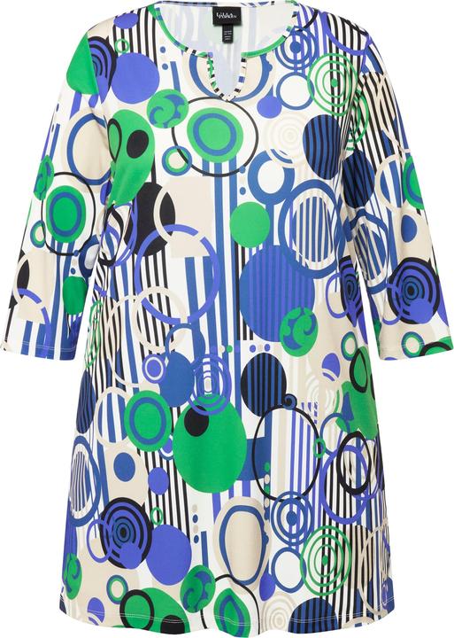 Produktbild Ulla Popken Longshirt, A-Linie, Tunika-Ausschnitt, 3/4-Arm (58)
