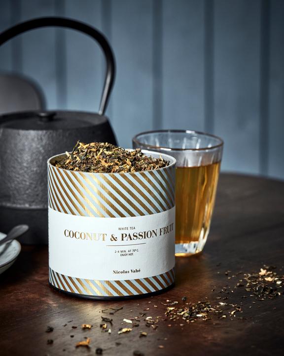 Actual product image Nicolas Vahé White Tea Coconut Passion Fruit (100 g)