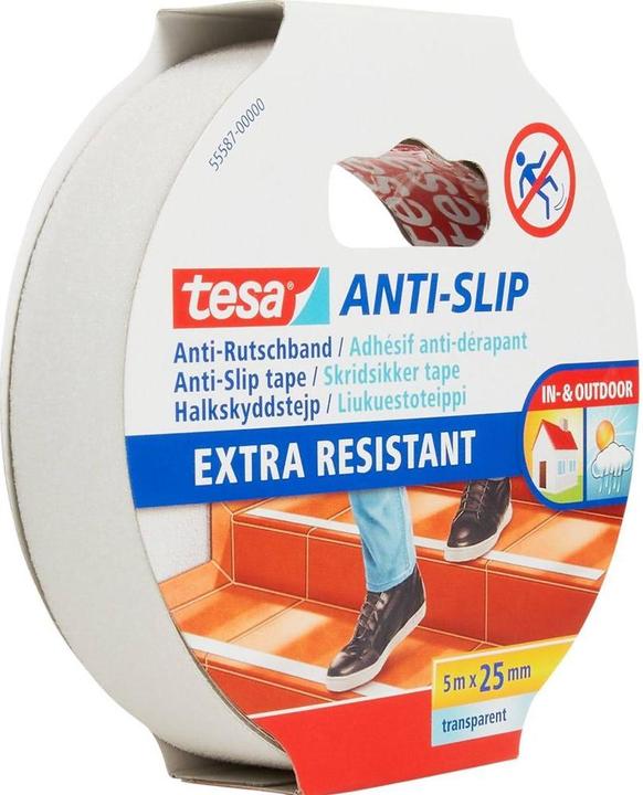 Immagine prodotto tesa Nastro antiscivolo, nastro adesivo antiscivolo per interni ed esterni (25 mm)