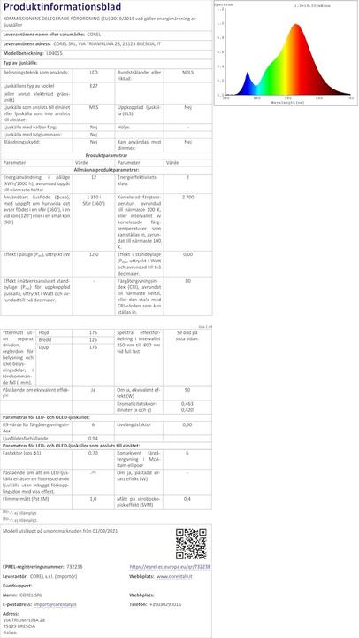 Image du produit Kartell Bellissima (E27)