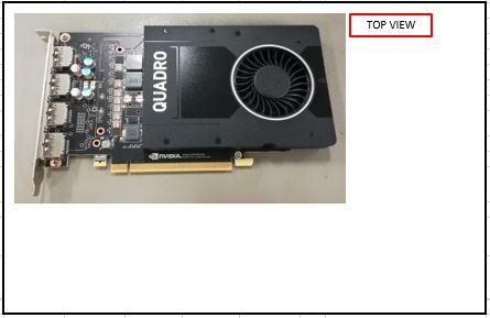 Immagine prodotto HPE SPS-PCA NVIDIA QUADRO P2000