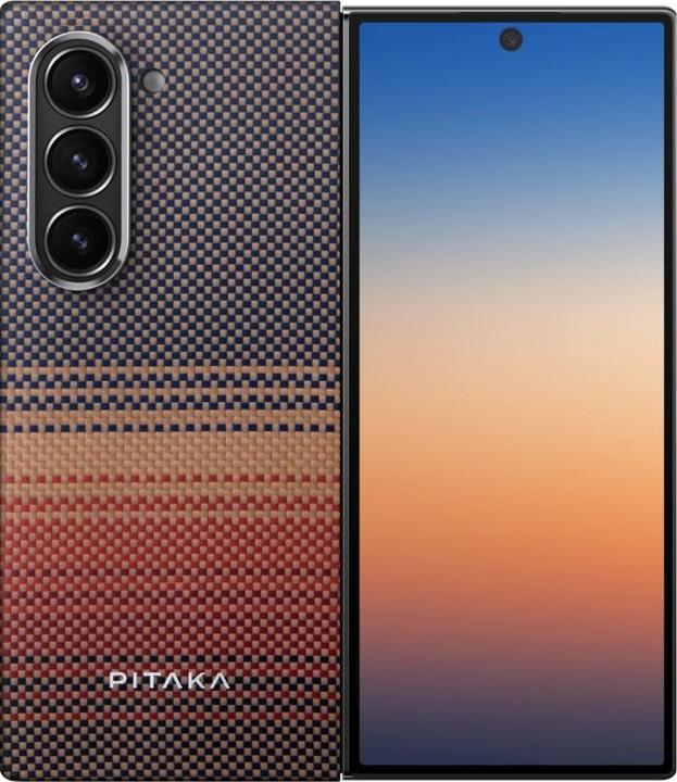 Image du produit Pitaka MagEZ Case 5 black/gray - Samsung Galaxy Z Flip 6 (Samsung Galaxy Z Flip6)