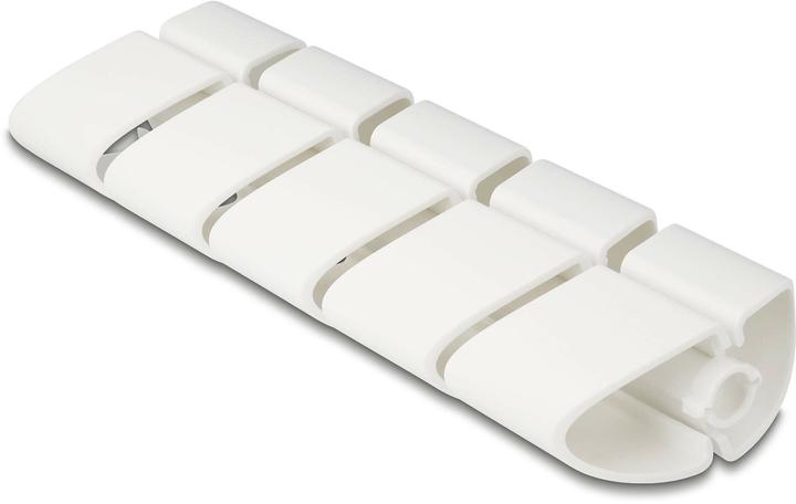 Actual product image Delock Fixing element for cable duct 75 x 45 mm 5 pieces white (Duct, 7.50 cm)