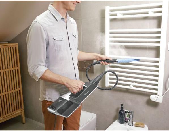 Actual product image Polti SV610 Style Upright steam cleaner Grey, White (1500 W)