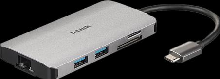 Actual product image D-Link DUB-M810 (USB-C, 1 Ports)