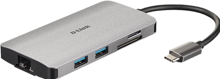 Actual product image D-Link DUB-M810 (USB-C, 1 Ports)