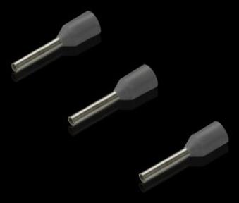 Produktbild Rittal Aderendhülse 1 x 0.75 mm² x 8 mm Teilisoliert Grau 4050.743 500 St.