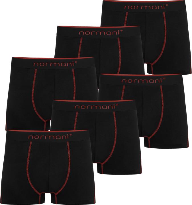 Immagine prodotto Normani 6 Boxer da uomo in cotone - 8879 (4XL, confezione da 6)