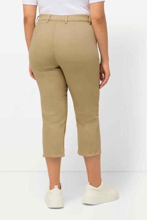 Produktbild Ulla Popken 7/8-Stretchhose Mony, Zipptaschen, Stretchkomfort (44)