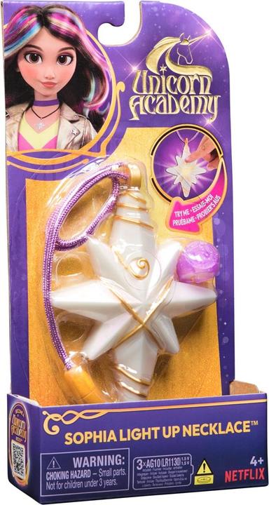 Actual product image Amigo Unicorn Academy Sophias Light-Up Kette und Ring (Plastic)