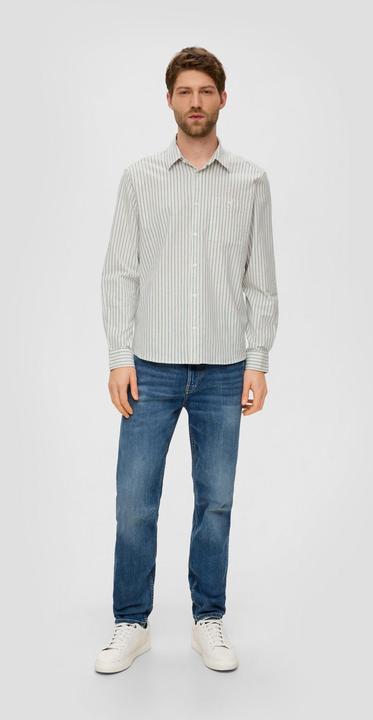 Immagine prodotto S.Oliver Hemd Langarmhemd mit Under-Button-down-Kragen (M)