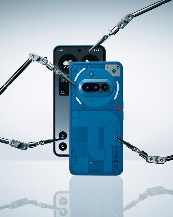 Produktbild Nothing Phone (3a) (256 GB, Blau, 6.77", Dual SIM, 5G)