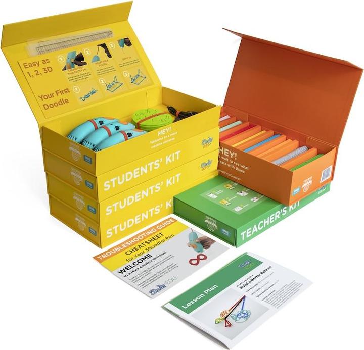 Actual product image 3Doodler MINT school set Start Learning 3D printer pen 3 mm