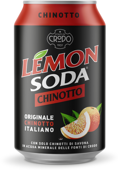 Actual product image Crodo Lemonsoda Chinotto (24 x 33 cl)
