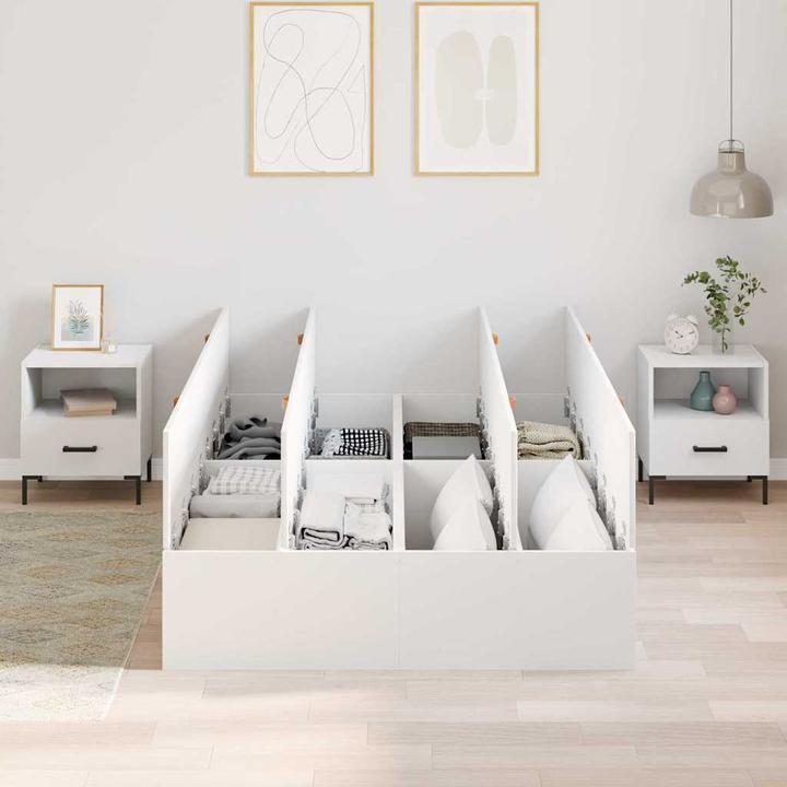 Actual product image vidaXL Aufbewahrungsbettgestell (120 x 190 cm)