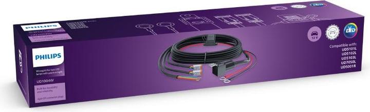 Productafbeelding Philips Ultinon Drive Accessory LUMUD1004WX1 kabelboom set voor 2 LED lampen