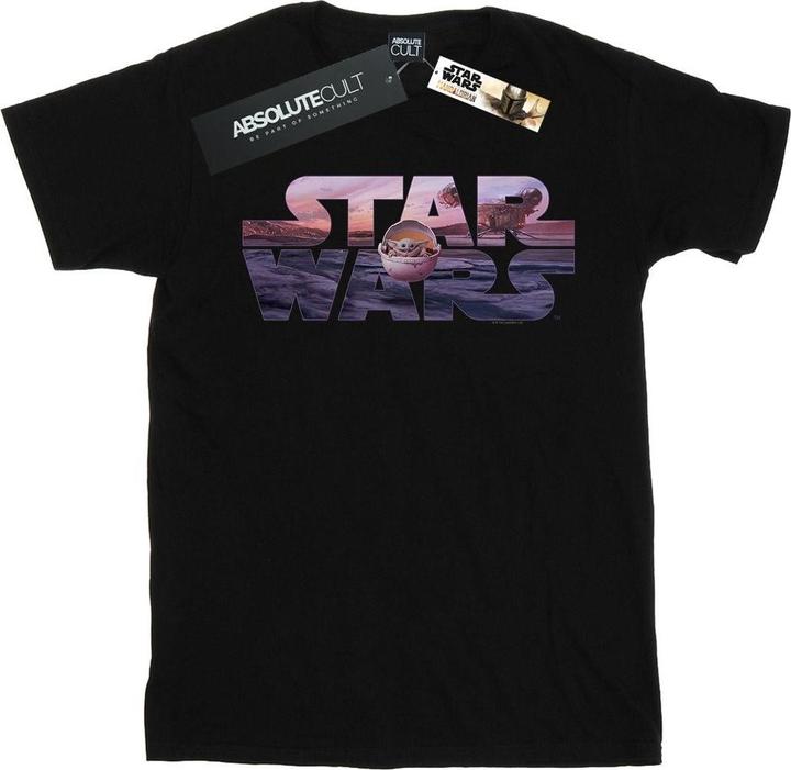 Produktbild Star Wars The Mandalorian The Child Logo TShirt (M)