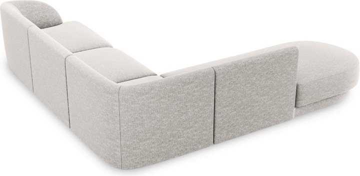 Image du produit Micadoni Canapé D'Angle Gauche, "Miley", 6 Places, 255x248x70Fabriqué en Europe (Canapé d'angle)