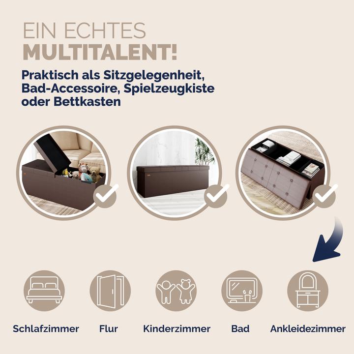 Actual product image Casaria Seat chest (115 cm)